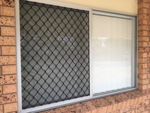 anodised window grille