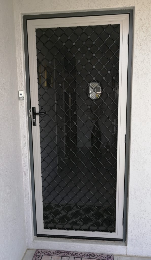 old security grille door
