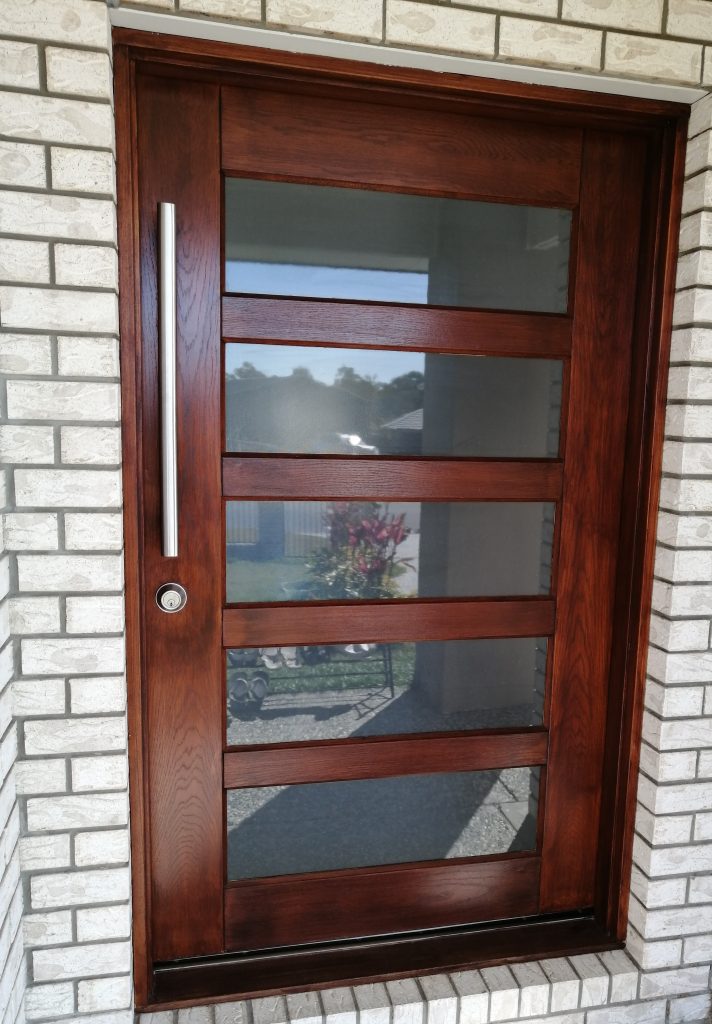 entry door without security mesh