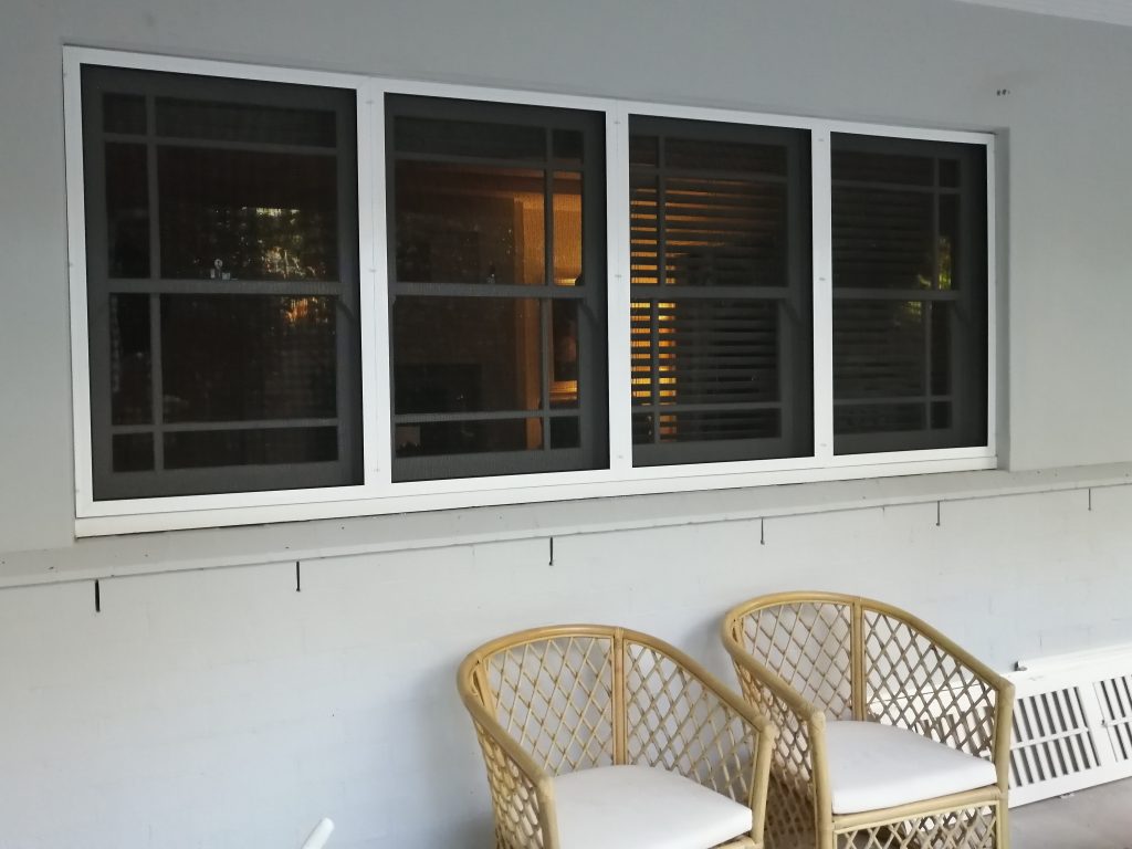 double hung stainless steel security windows