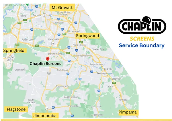 Chaplin Screens Service Area