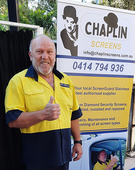 Rod Chaplin Affordable Security Screen Door Installer